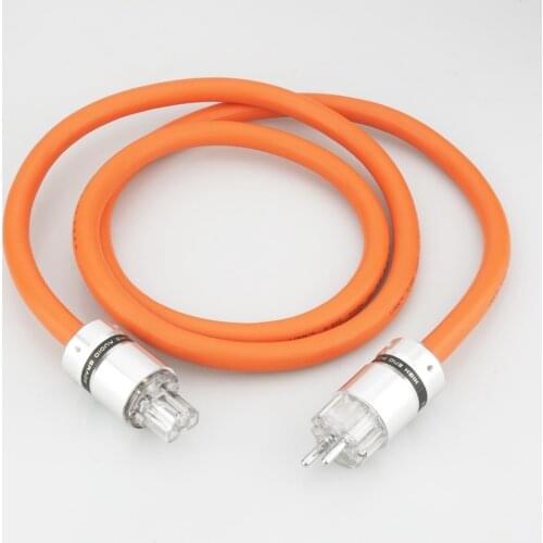 High Quality LINN K800 5N OFC Pure Copper European standard Power Connector EU Schuko Power Cord HIFI