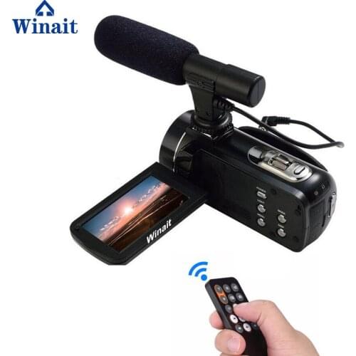 Winait 2017 24 mega pixels digital video camear full hd 1080p digital camcorder with wifi and touch display camera free shipping