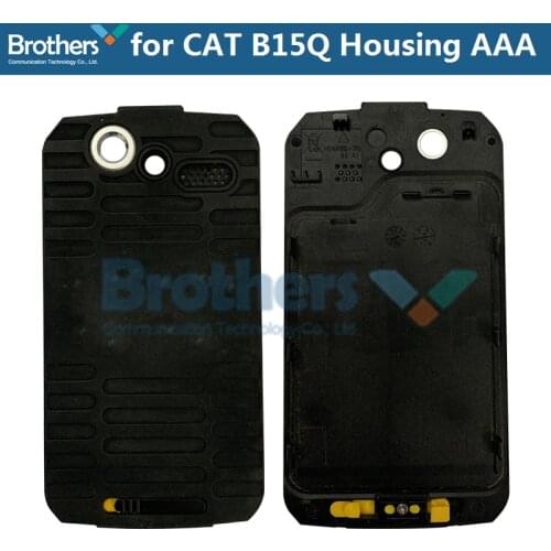 Rear Back Cover For CAT B15Q Battery Door Hosing Backcover For CAT B15Q Original Caterpillar Free Spipping AAA Phone Replacement