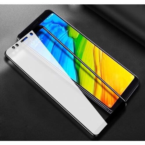 6D Full Cover Tempered Glass For Xiaomi Pocophone F1 Mi A2 Lite 8 SE Redmi Note 5 Pro Note5 india Global 5 Plus Screen Protector
