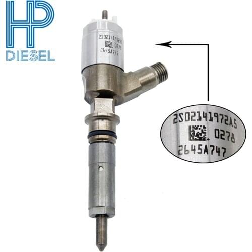6pcs/lot Brand New Common rail injector 320-0680/2645A747 for Caterpillar C6.6 engine, CAT323D excavator, fuel injector 2645A747