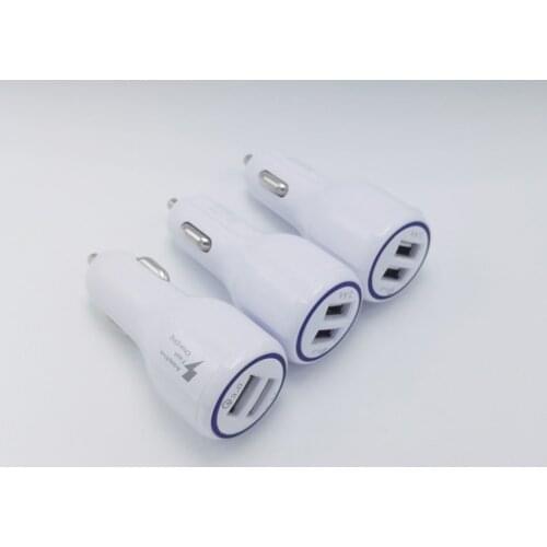 Quick Charge 3.0 Car Charger for Mobile Phone Dual Usb Car Charger Qualcomm Qc 3.0 Fast Charging Adapter wholesale 500pcs/lot