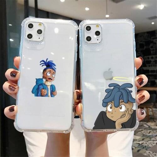 Xxxtentacion Phone Case For iPhone X XS MAX 6 6s 7 7plus 8 8Plus 5 5S SE 2020 XR 11 11pro max Clear funda Cover
