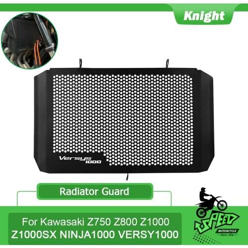 For Kawasaki ninja1000 versy1000 Z750 Z800 z1000 Z800e Z1000 Hot Sell Aluminum Motorcycle Radiator Side Guard Grill Grille Cover