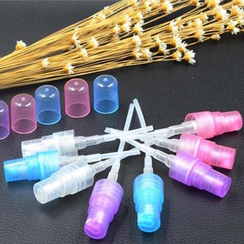 1PC 5ml Mini Refillable Sample Perfume Plastic Bottle Travel Empty Spray Atomizer Bottles Cosmetic Packaging Container