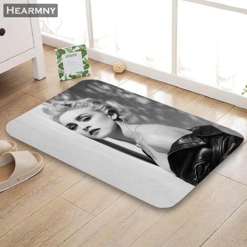 Nice Madonna Doormat Outdoor Floor Mat Home Creative Mat Super Soft Absorbent Bathroom Door Entrance Mat 40X60cm,50x80cm