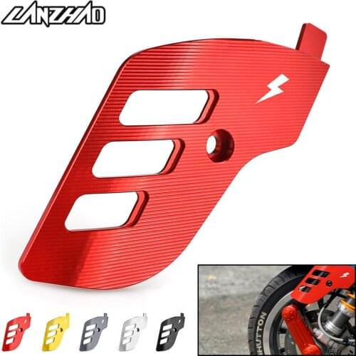 Motorcycle Rocker Cover Front Wheel Side Protector CNC Aluminum Accessories for Piaggio Vespa Sprint Primavera 150 2013-2020