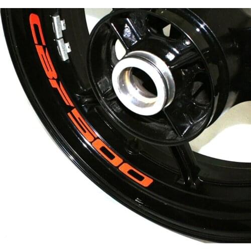 Motorcycle Wheel Sticker Decal Reflective Rim Bike Motorcycle Suitable for HONDA CBF 500