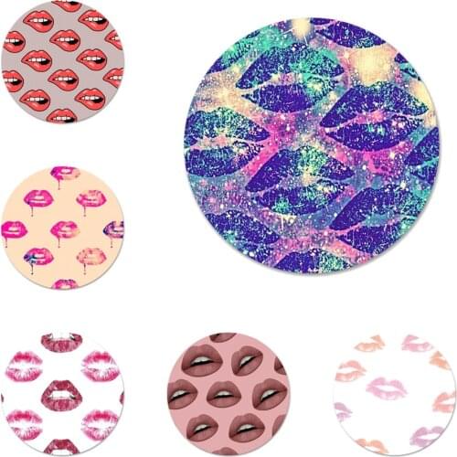 New lip Badge Brooch Pin Accessories For Clothes Backpack Decoration gift 58mm