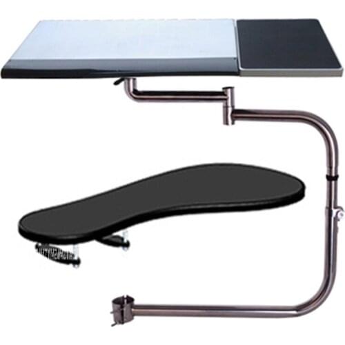 OK-010 Multifunctional Full Motion Chair Clamping Keyboard Holder Lapdesk+Square Mouse Pad+Chair Arm Clamping XL size Mouse Pad