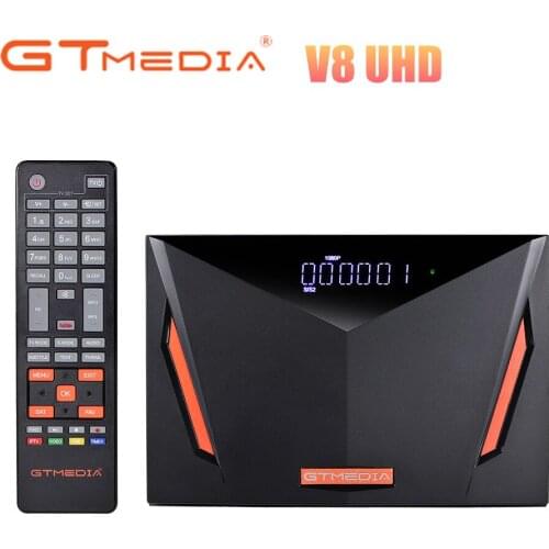 [Genuine] GTMEDIA V8 UHD Satellite Receiver Support DVB-S/S2/S2X+T/T2/Cable/ATSC-C/ISDBT H.265 Built-in Wifi, V8 Pro2 Upgrade
