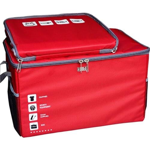 High Quality PP Board Stowing Tidying Waterproof Car Trunk Organizer Foldable Storage Bag Cargo Storage Box Car Accessories