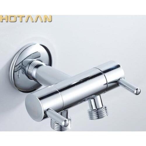 Torneira De Parede free Shipping T008 Brass Chrome Bibcock, Cold Tap, Washing Mashine Faucet, Toilet Bibcock,tap,garden Faucet