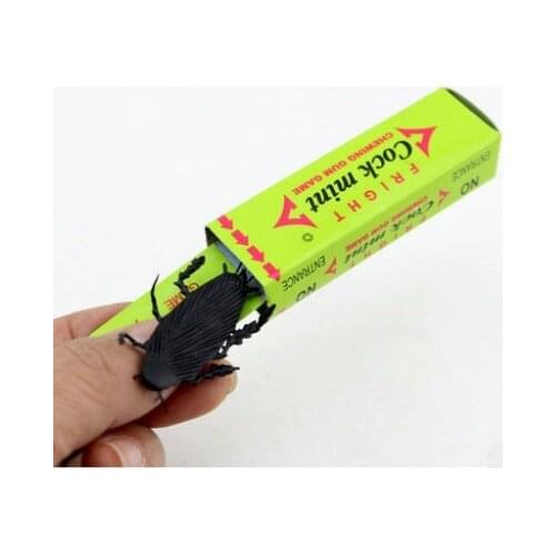 2pcs/lot Prank Chewing Gum Tricky Magic Props April Fool Halloween Toy Party Fun Toys Novelty Gag Toys Kids Play thing