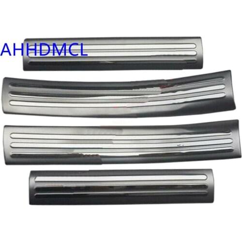 Car Welcome Pedal Threshold Strip Door Sill Strip For Cherokee 2015 2016 2017 2018 2019 2020