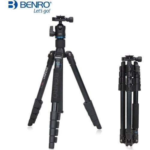 BENRO IT25 Tripod Portable Reflexed Removerble Traveling Monopod Camera Stand For DSLR Carrying Bag Max Loading 6kg