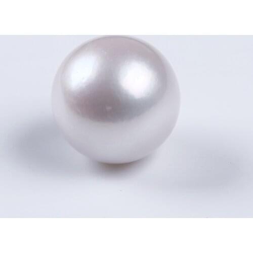 16mm white high quality Round Edison Freshwater Pearl Loose Beads for jewelry making