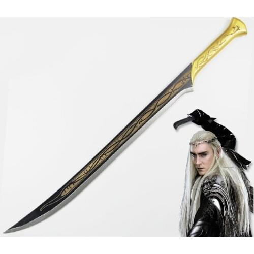 MOVIE Elf King Thranduil Cosplay Wooden Sword Cosplay Weapon Cosplay Prop