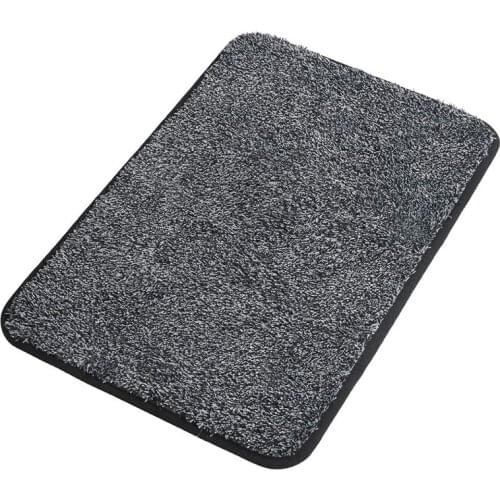 Door Mat, Backing Non Slip Low-Profile Super Absorbent Door Mat Cotton Shoe Scraper Dirt Trapper Pet Mat for Front