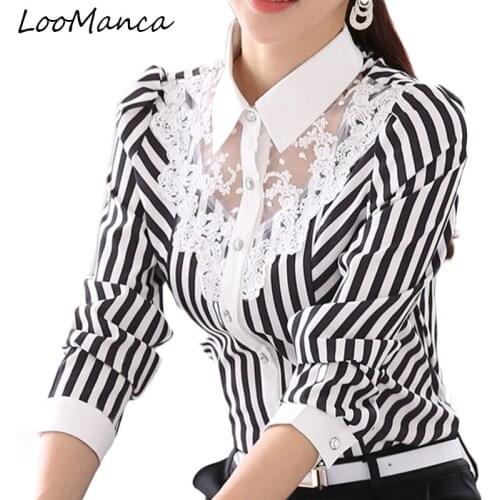 Кружевные блузки LooManca China At AliExpress