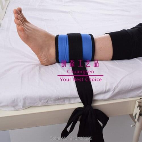 Padded Hand Leg Restraint Belt,Medical Patient Care Adjustable Limb Feet Safety Constraint Strap Wrist Ankle Restraint Band
