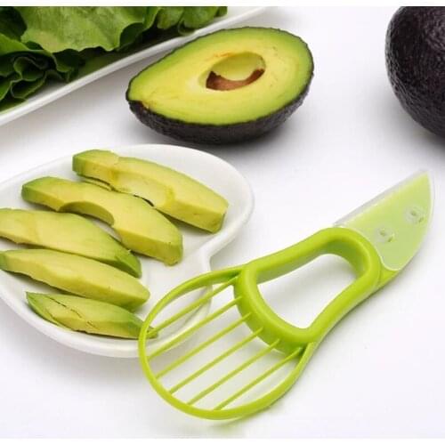 Avocado Knife Plastic Special Fruit Cutter Fruit Separation Three-In-One Multi-Function Spoon Scoop