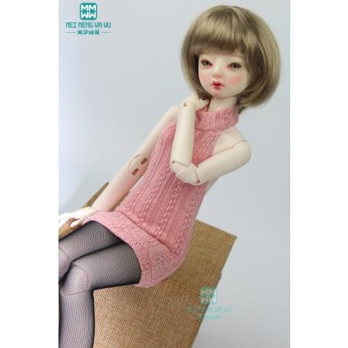 Clothes for doll fits 43cm 1/4 43cm BJD doll clothes fashion halter sweater, long leg socks, underwear