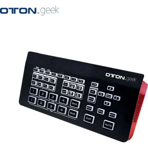 Oton Geek SW13 Mini 4 HD MI Live Video Mixer Switcher Streaming with OBS VMIX Software