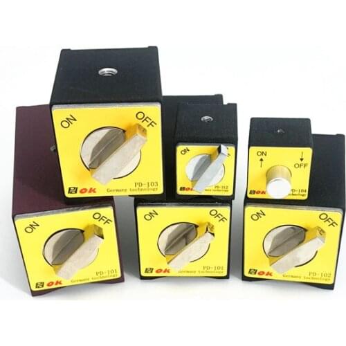 Switch Magnetic Table Base V type Power Magnetic Base Dial Indicator Stand Base Magnet Seat Table Wire Cutting