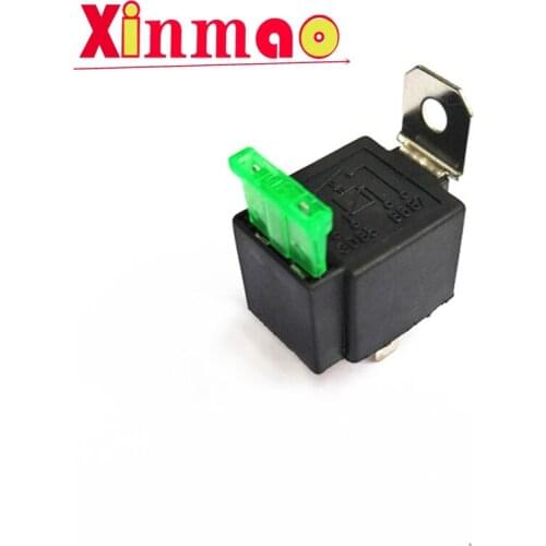 Relays top grade quality 4 pin 30A auto relay with fuse, coil voltage 12VDC relais