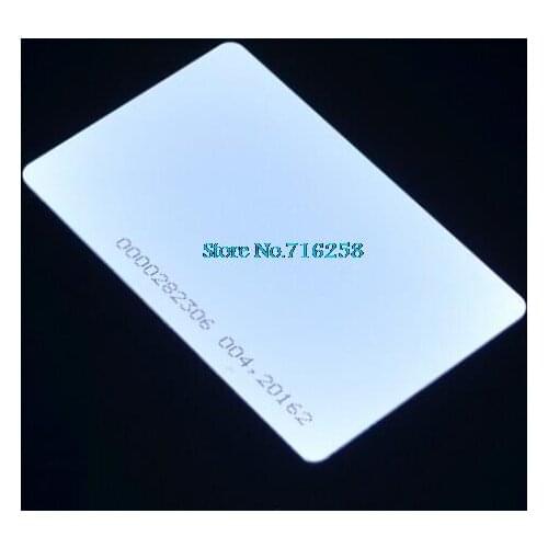 10PCS EM4100 125Khz RFID card compatible RDM630 for Arduin (ID card)