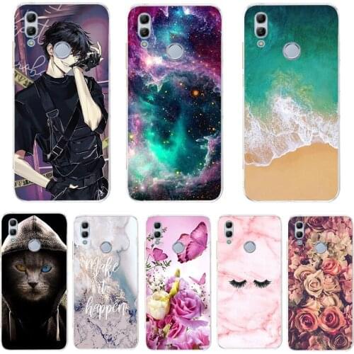 For Huawei Honor 10 Lite Silicone Case 6.21 inches soft TPU back cover Honor 10 Lite Case Coque New case to protect phone