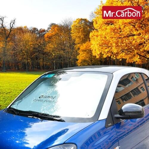 Car Window Sunshade Front Windshield Snow Sun Shade Cover For New Smart 453 Fortwo Forfour Car Styling UV Protection Accessories