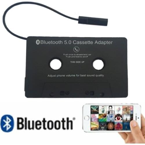 USB USB Charging Bluetooth 5.0 Music Car Audio Receiver Cassette Player Adapter MP3 Converter for iPhone Samsung Nokia HTC Smart
