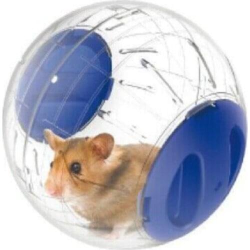 Breathable Clear Ball Without Bracket Hamster Pets Product 3Colors Plastic Fit For Small Pets Pink blue Orange 12cm