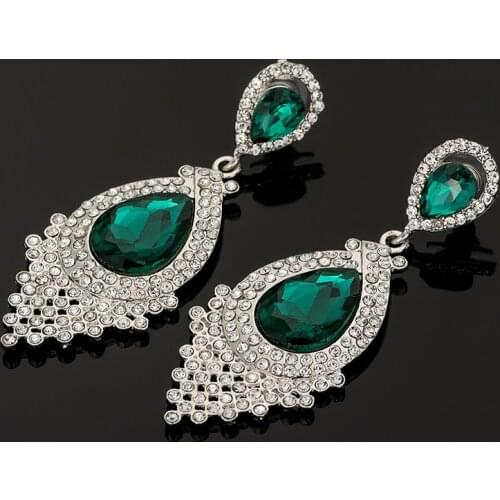 YFJEWE Hot Fashion Horse Eye Earrings Jewelry Latest Design Austrian Crystal Earrings Female Wedding Christmas Gifts E487