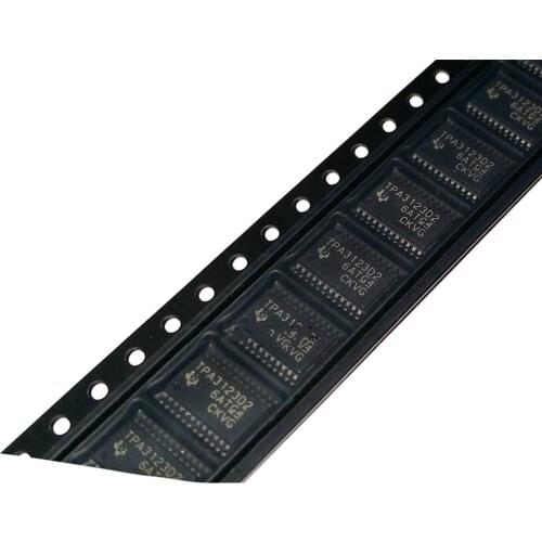 1PCS New Authentic TPA3123D2 TPA3123D2PWPR Patch HTSSOP24 Power Amplifier