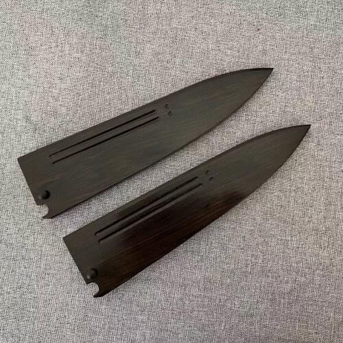 Ebony Saya Cover (Only Cover, don't include the knife handle)