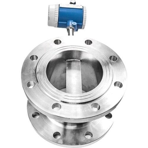 Digital turbine flow meter with pulser for remote control gas turbine flow meter 4-20ma liquid turbine flow meter dn200