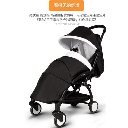 Baby stroller awning roof cushion baby stroller accessories sleeping bag warm foot cover