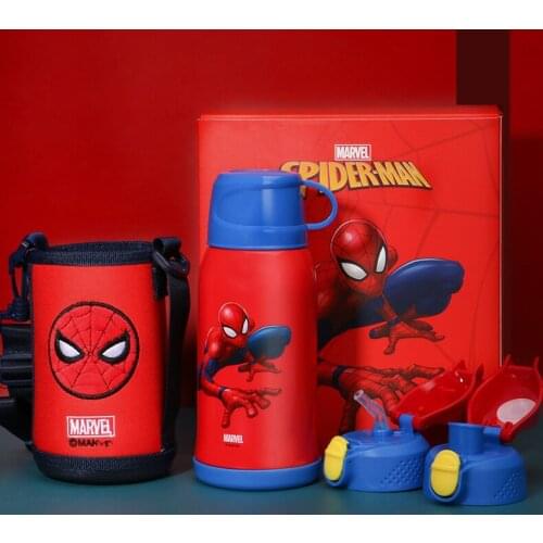 Disney Student Water Bottle with Straws and Drop Proof