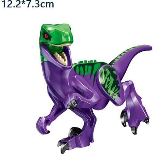 Jurassic Dinosaur Building Blocks Toys Park Compatible Major Brand Gifts Simulation Animal Rex Raptor