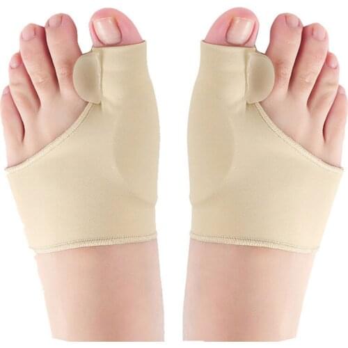 1Pair Big Bone Orthopedic Bunion Correction Pedicure Socks Silicone Hallux Valgus Corrector Braces Toes Separator Feet Care Tool