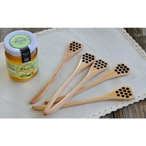 Linxikeji Wooden Honey Spoons