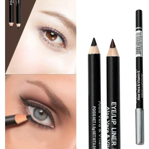Fashion Professional Makeup Black Brown Eyeliner Eyebrow Pencil Waterproof Lasting Beauty Tool Accessories