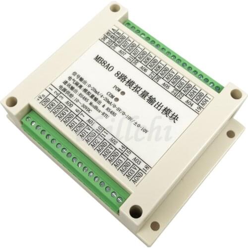 0-20MA/4-20MA/0-5V/0-10V/ + 10V analog output acquisition module MODBUS RS485