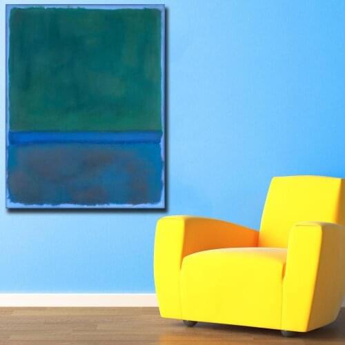 Large Size Wall Pictures For Living Room Abstract Mark Rothko No.17 1957 Canvas Art Home Decor Modern Oil Painting Unframed