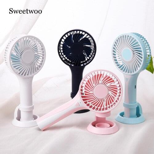 2019 New Usb Handheld Silent Fan Mini Fan Outdoor Portable Handheld Fan Cooling Fan