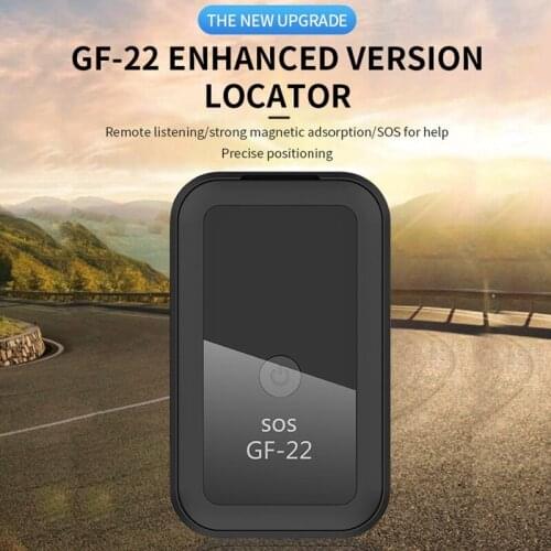 2021 New GF22 Car GPS Tracker Strong Magnetic Small Location Tracking Device Locator for Car Motorcycle Recording Tracking