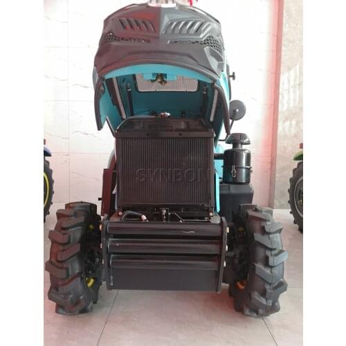 New Mini Farm Tractor 4WD 50HP Agriculture Machinery Garden Orchard Greenhouse Equipment Tractor